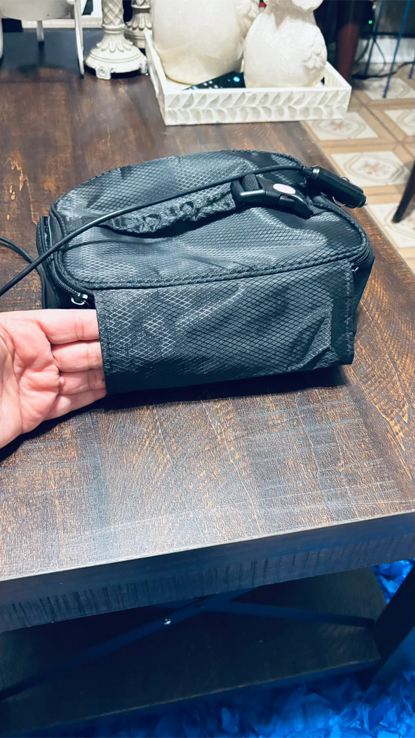 🧡Black Portable Lunch Box with Car Adapter - photo 4