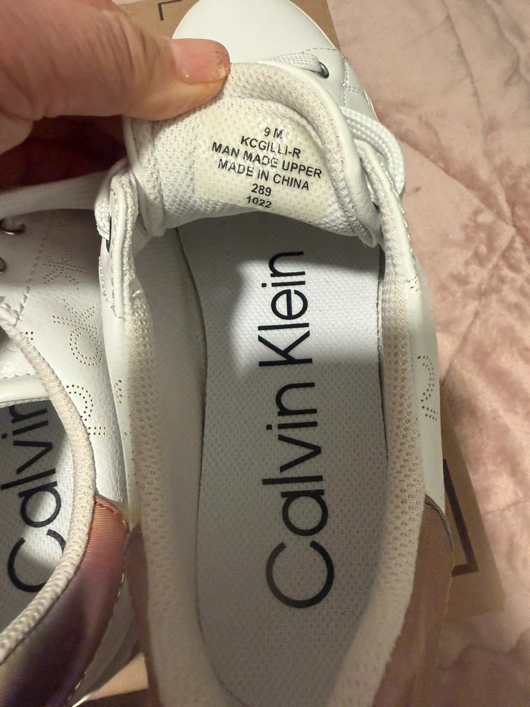 Calvin Klein - women’s size 9 sneakers - photo 3