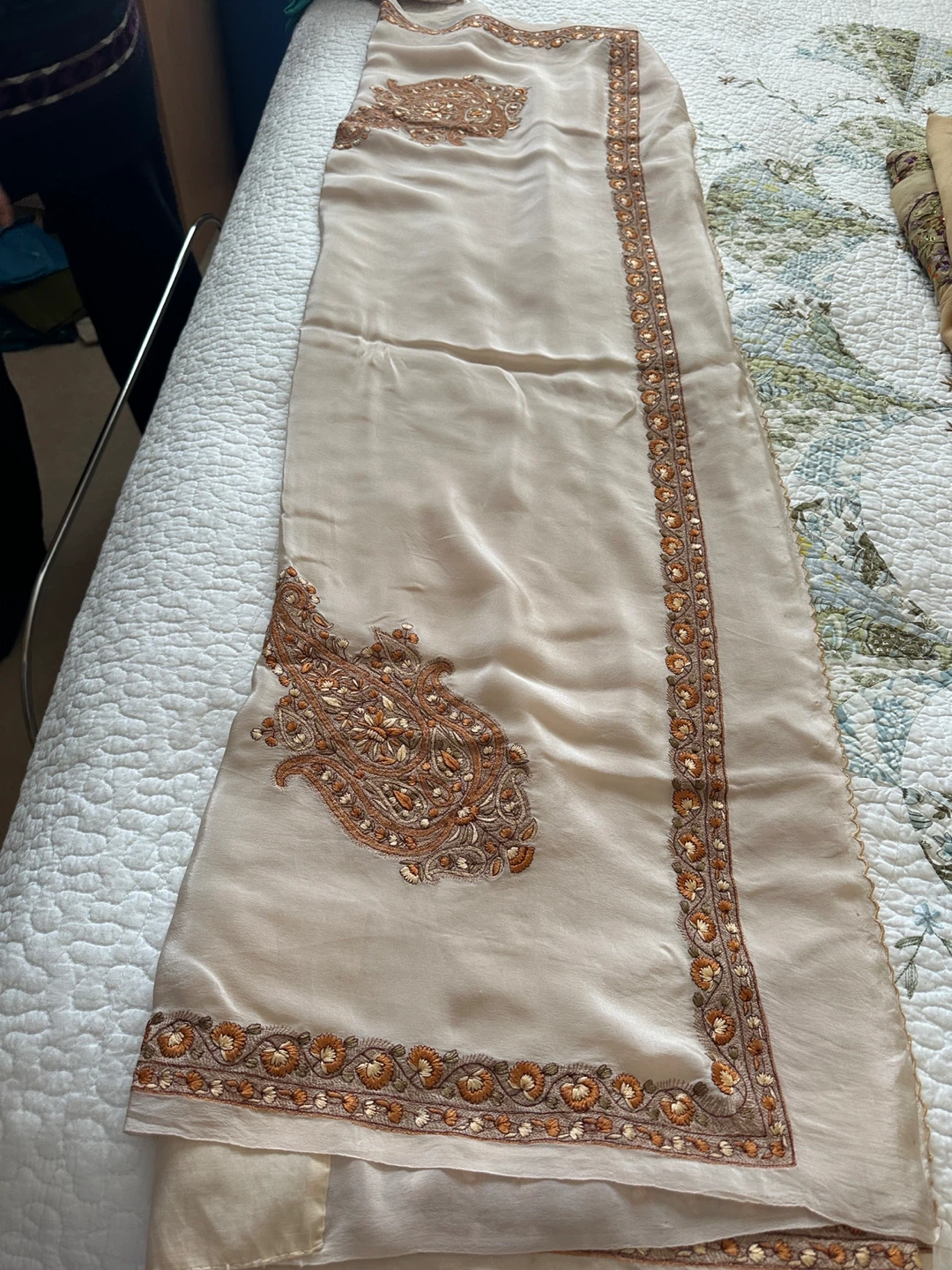 Embroidered Silk and Cotton /sarees - photo 3