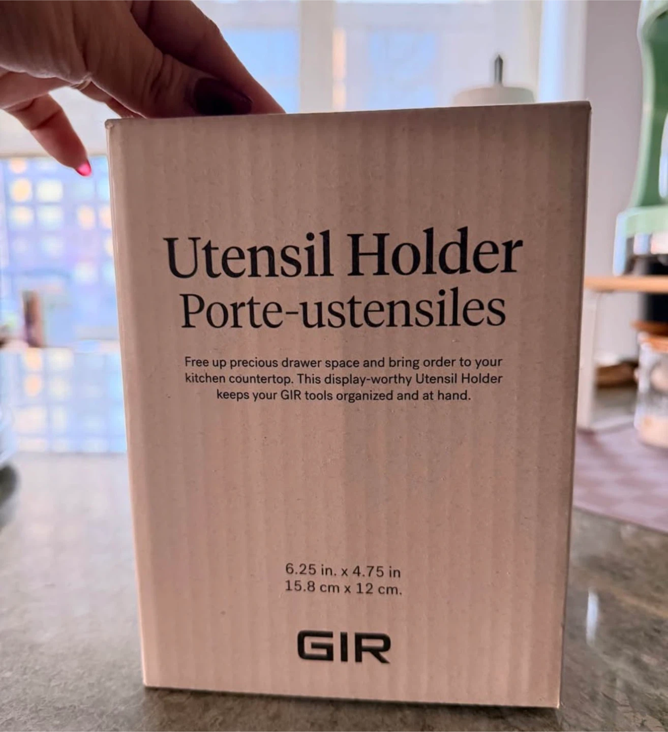 GIR ceramic utensils holder + utensil