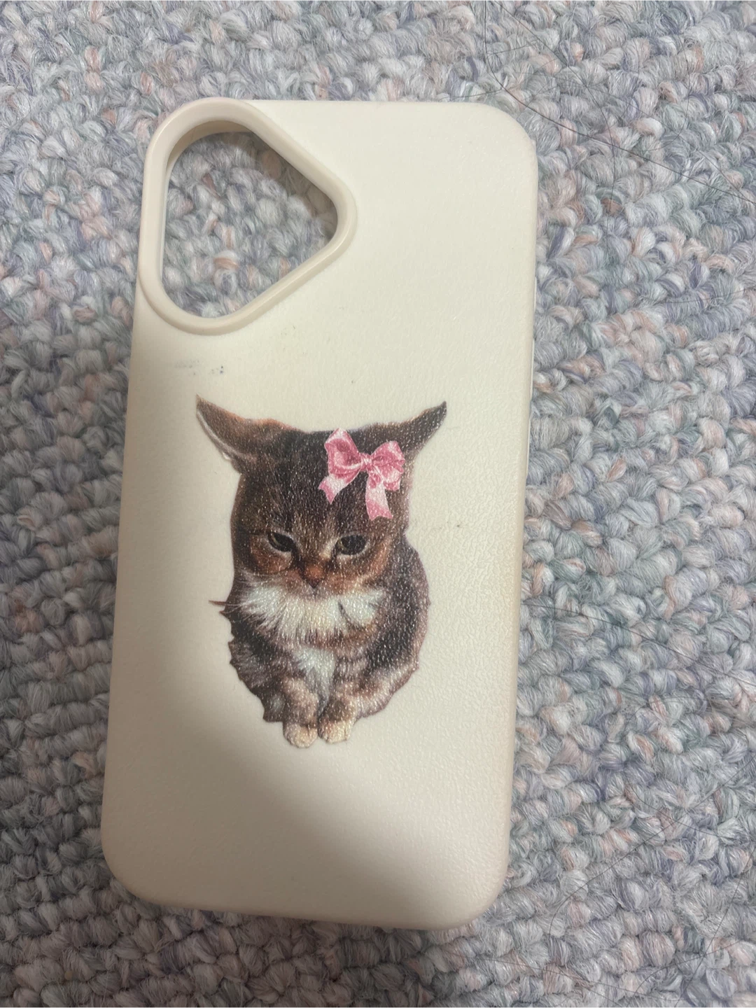 Iphone16 Case with Cute Cat Design