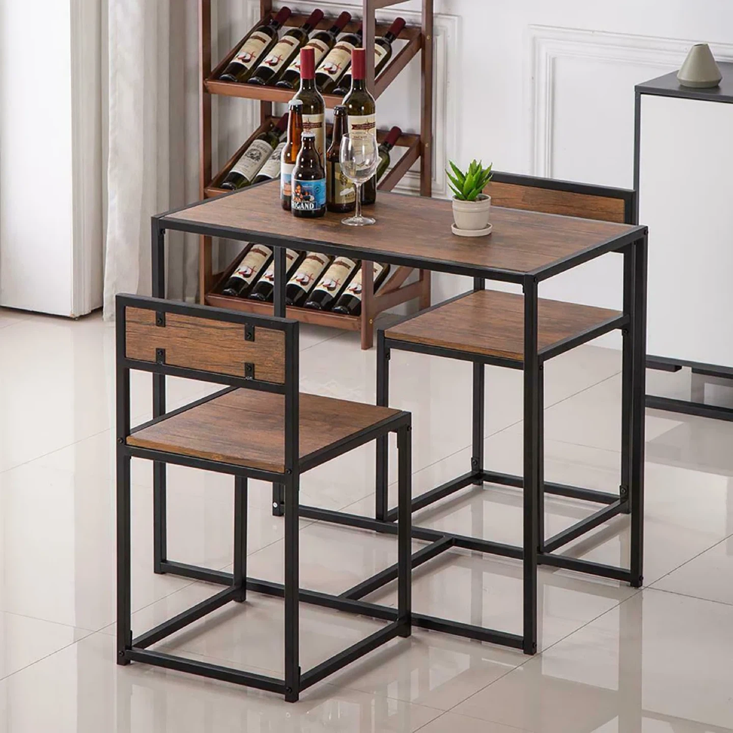 Union Rustic 2-Person Dining Set - photo 2