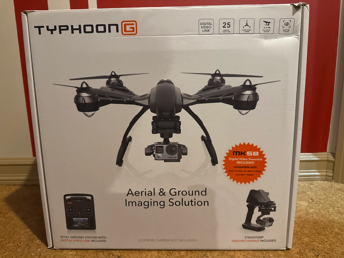 Yuneec Typhoon G Quadcopter Aerial & Ground Imaging Drone