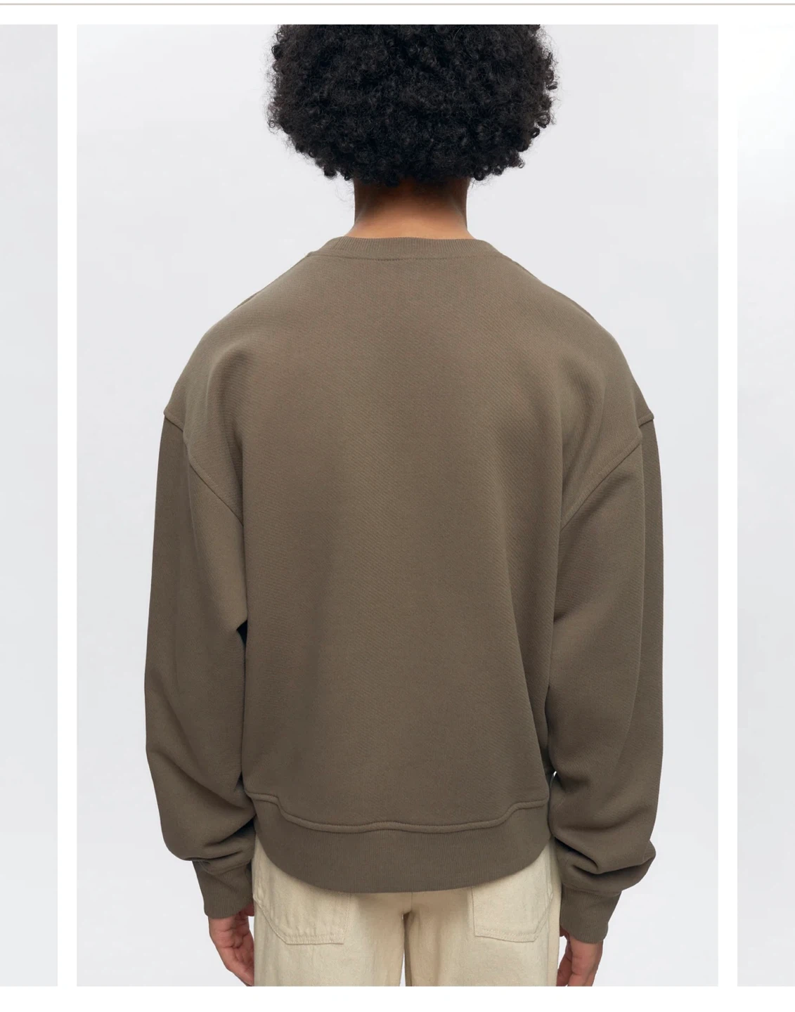 Kotn Size M Tan Unisex French Terry Sweatshirt - photo 4