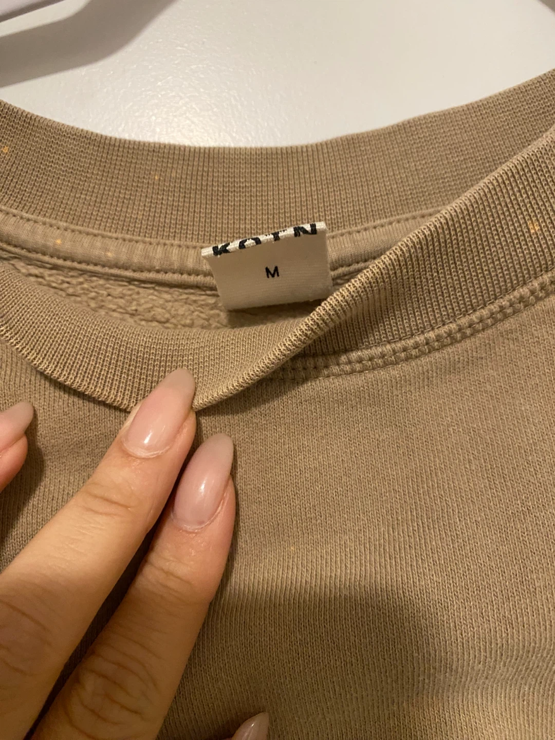 Kotn Size M Tan Unisex French Terry Sweatshirt - photo 2