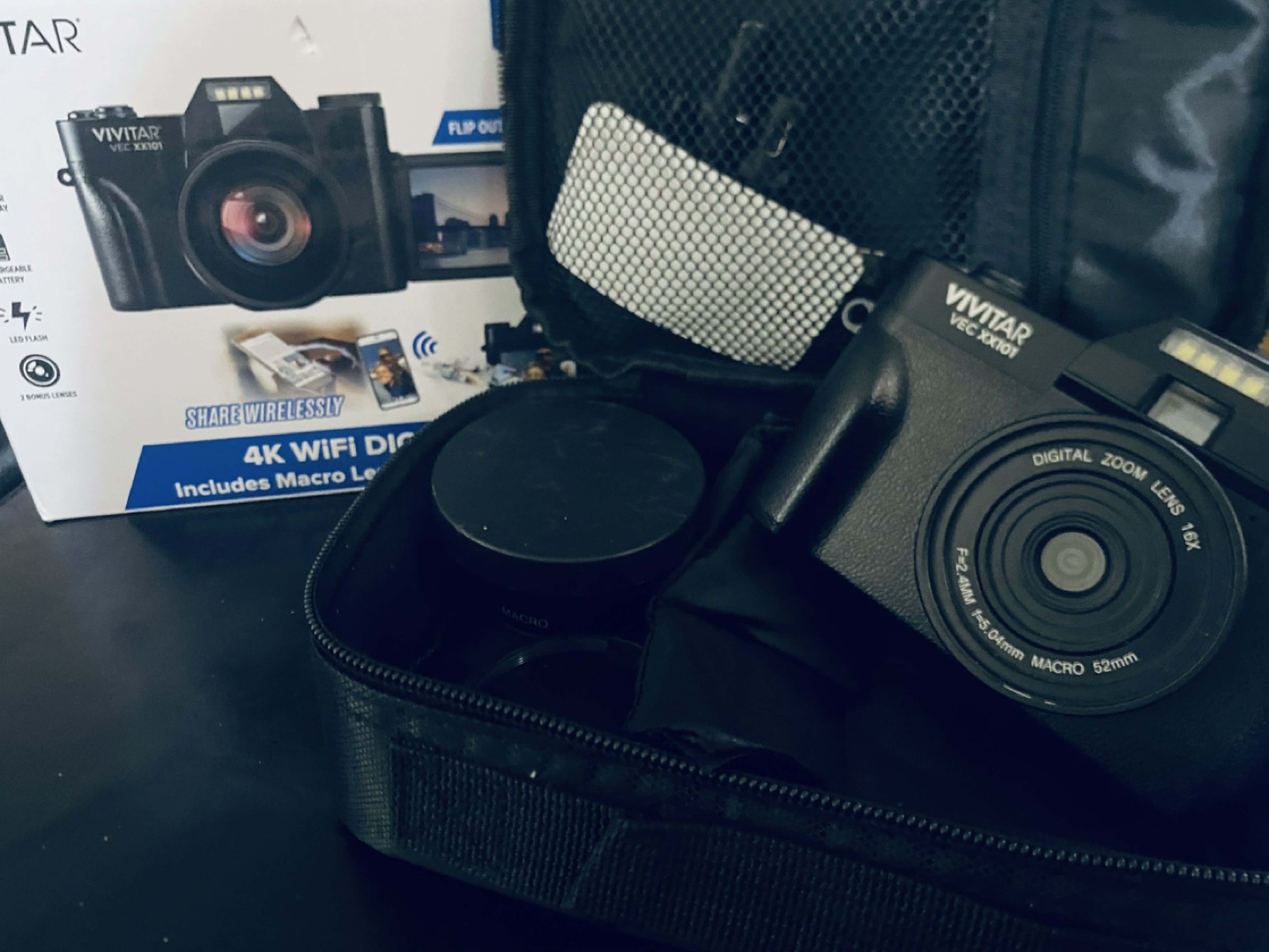 Vivitar 4K WiFi Digital Camera VEC XX101 - photo 4