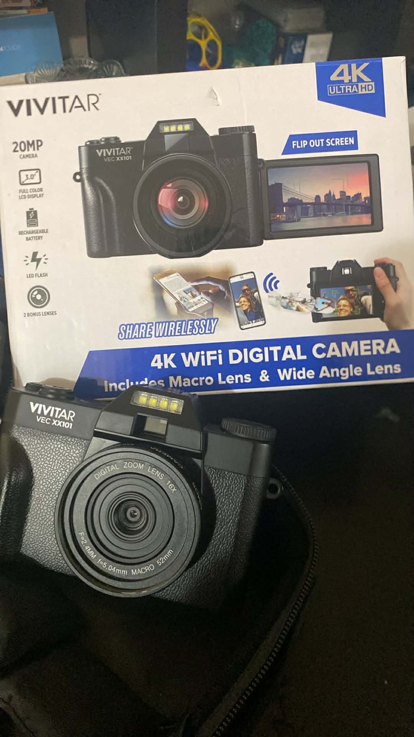 Vivitar 4K WiFi Digital Camera VEC XX101 - photo 3