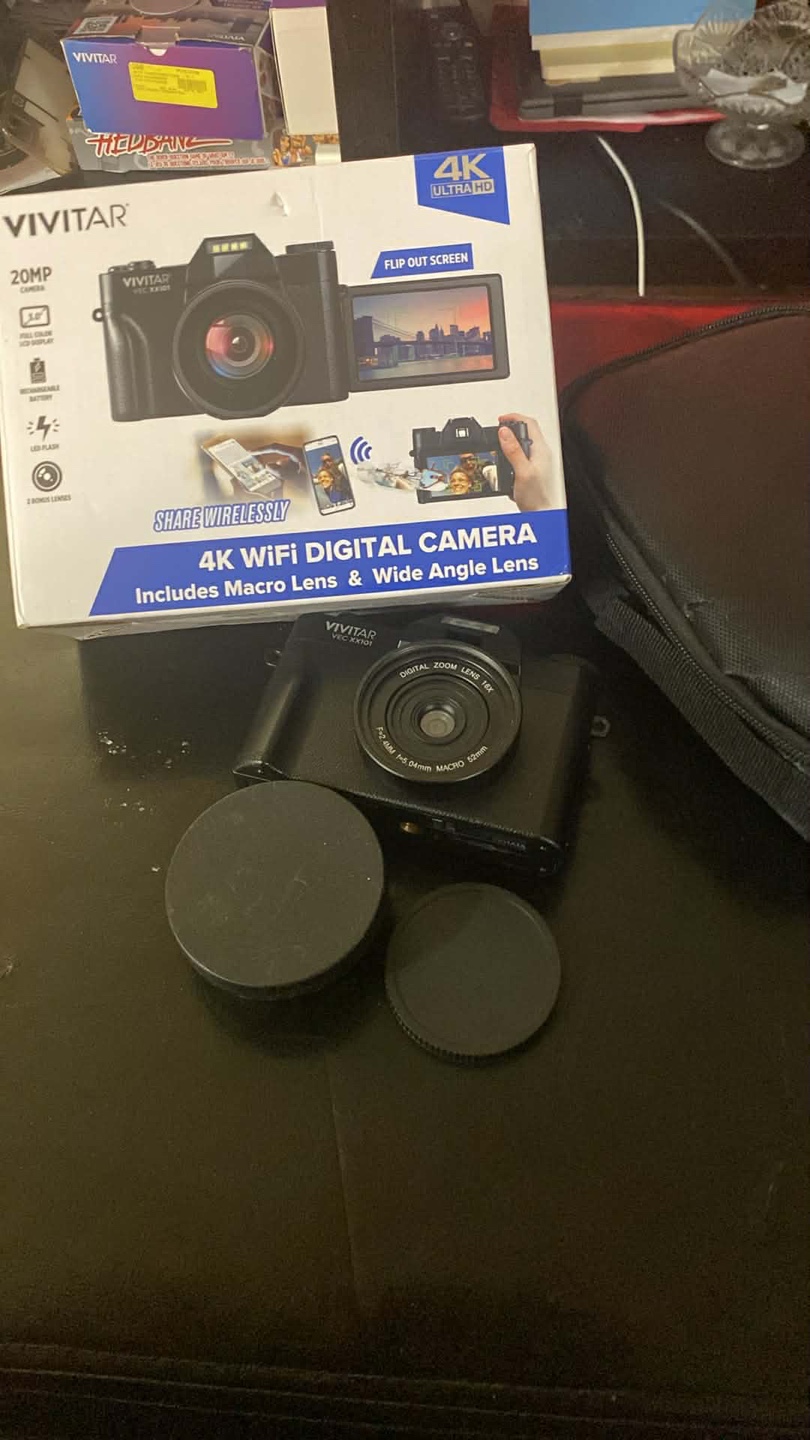 Vivitar 4K WiFi Digital Camera VEC XX101