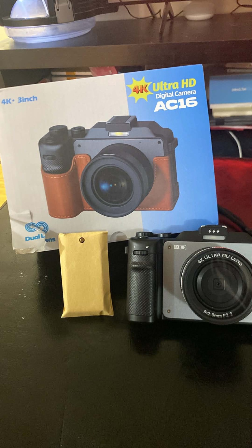 4K Ultra HD Digital Camera AC16 with 3-inch screen - photo 2