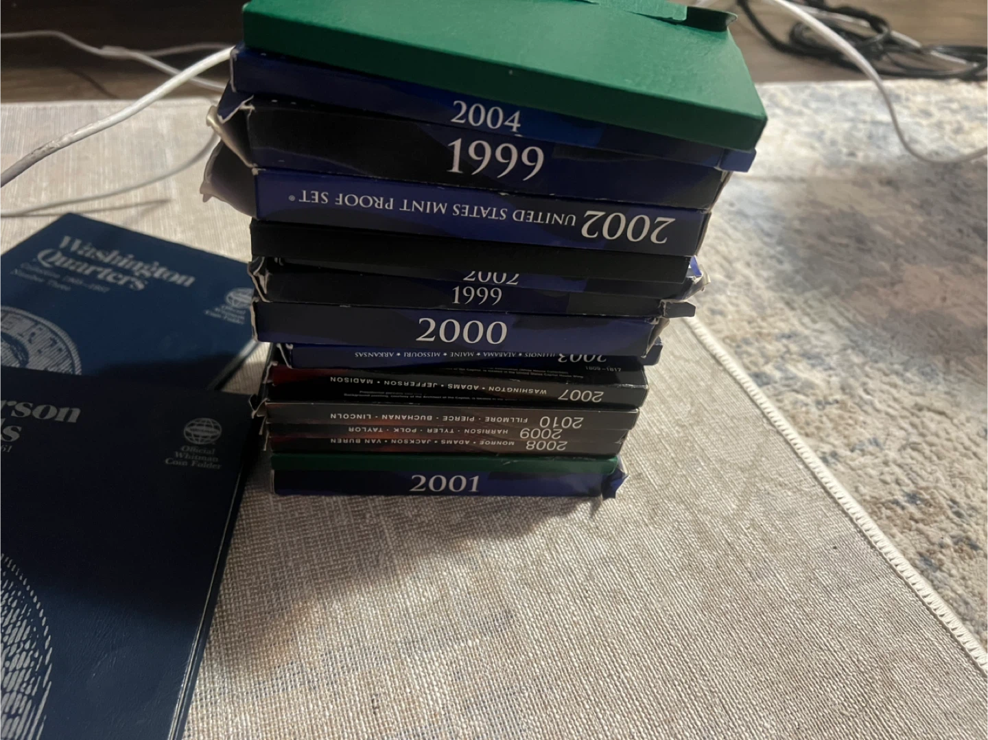 Collection of US Coin Folders and Mint Sets - photo 3