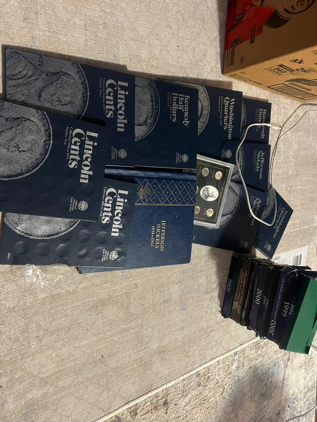 Collection of US Coin Folders and Mint Sets - photo 2