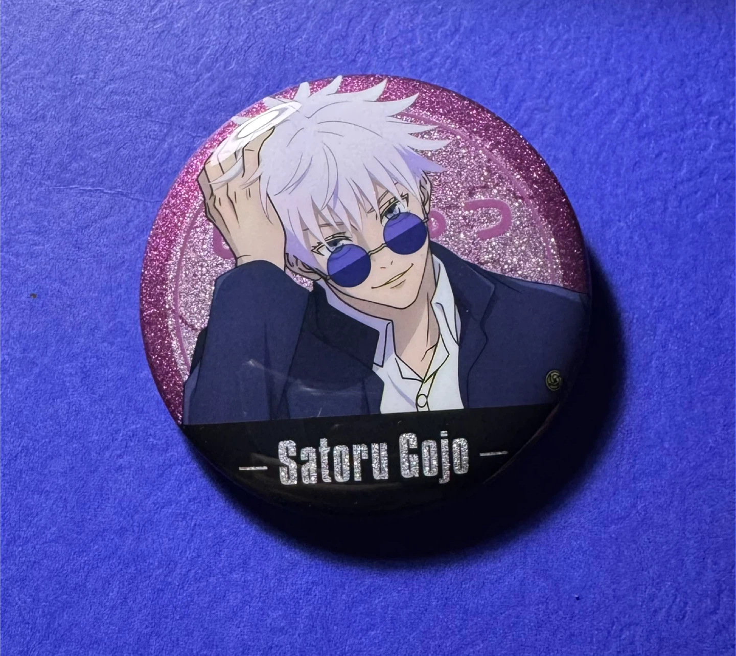 Satoru Gojo Jujutsu Kaisen Button Badge Pin