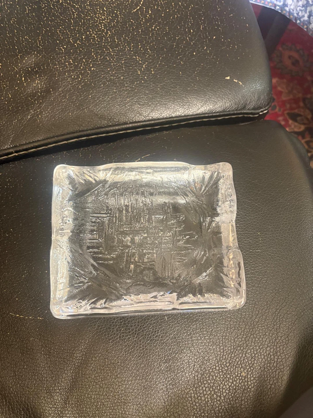 Daum Crystal Ashtray