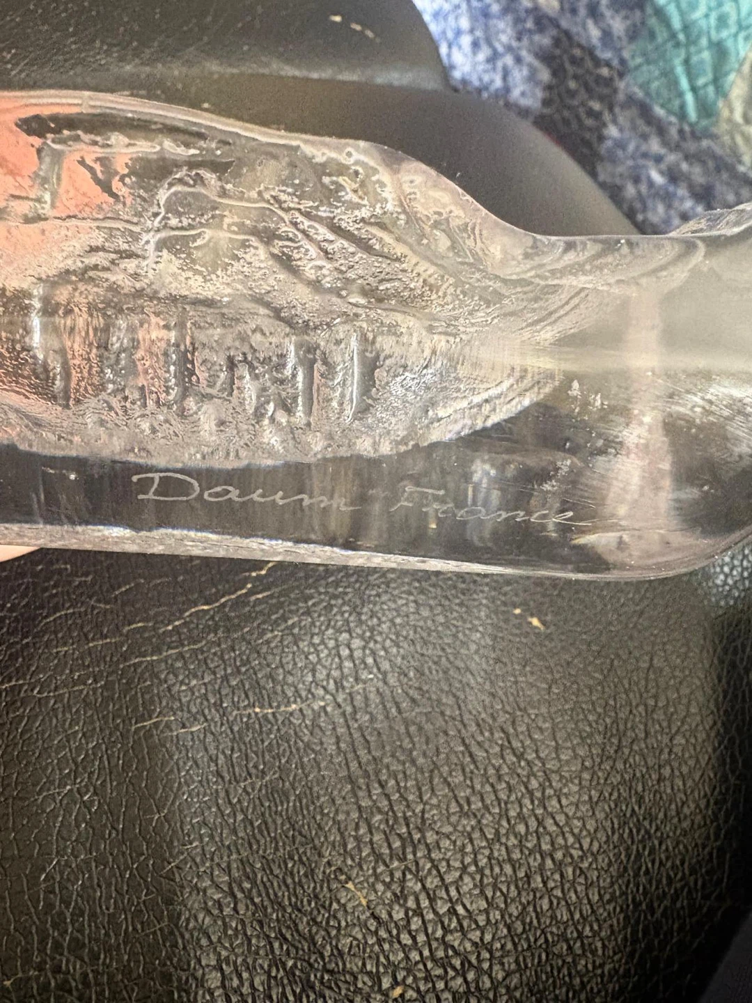 Daum Crystal Ashtray - photo 3