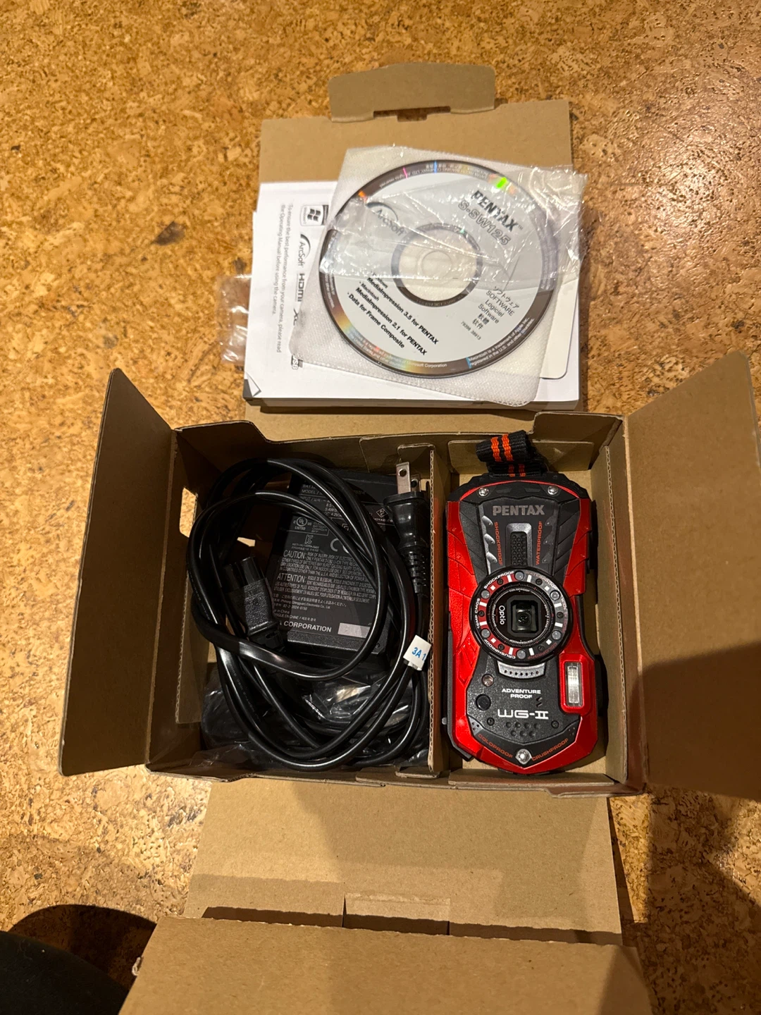 Pentax Optio WG-2 Digital Camera Red - photo 2