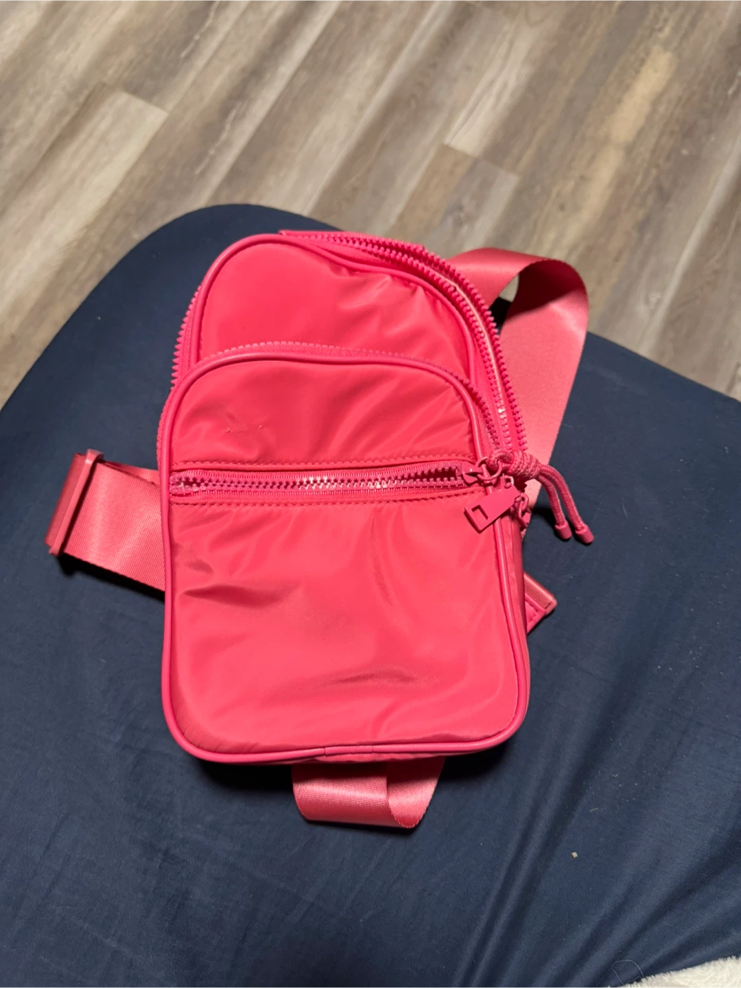 Bright Pink Sling Bag