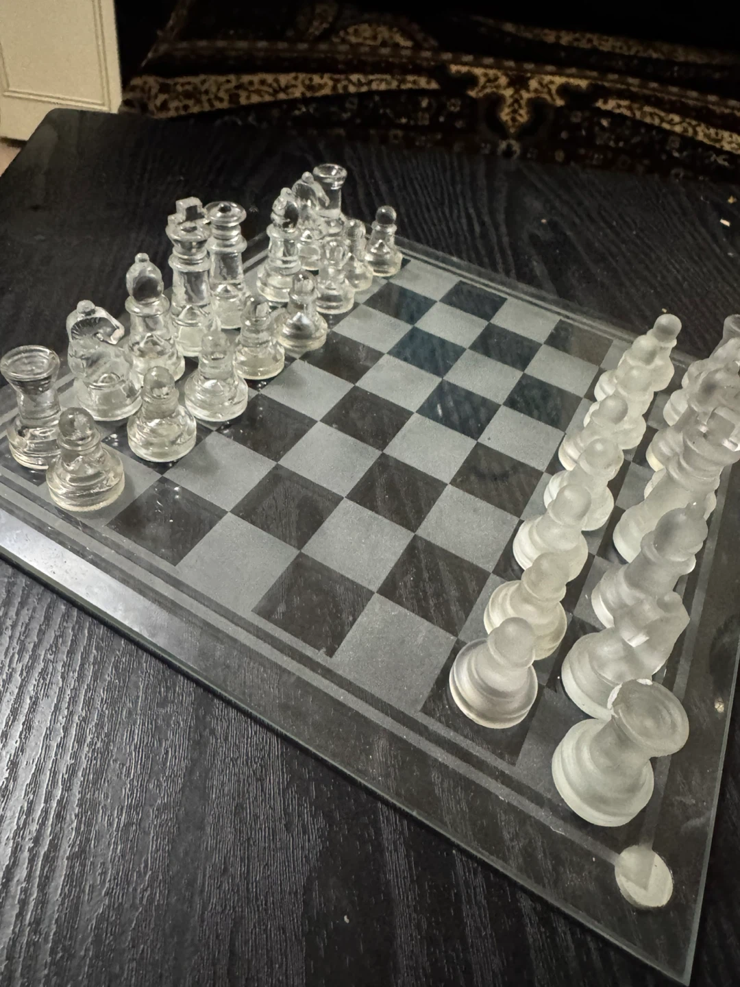 Glass Chess Set - photo 2