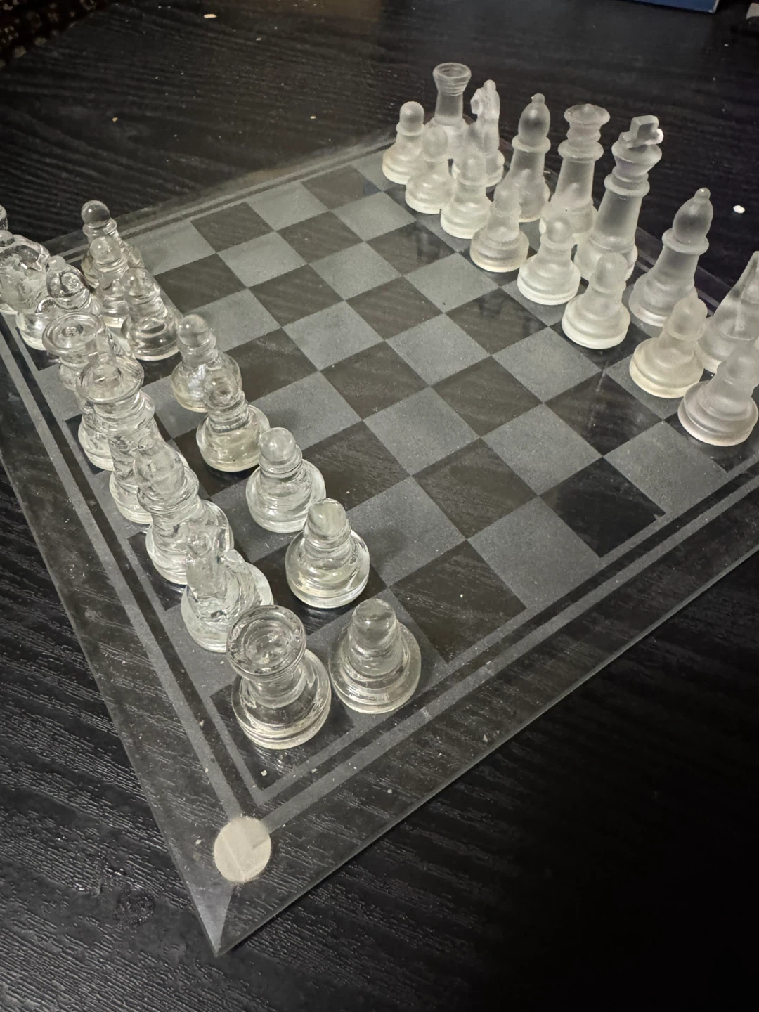 Glass Chess Set - photo 3