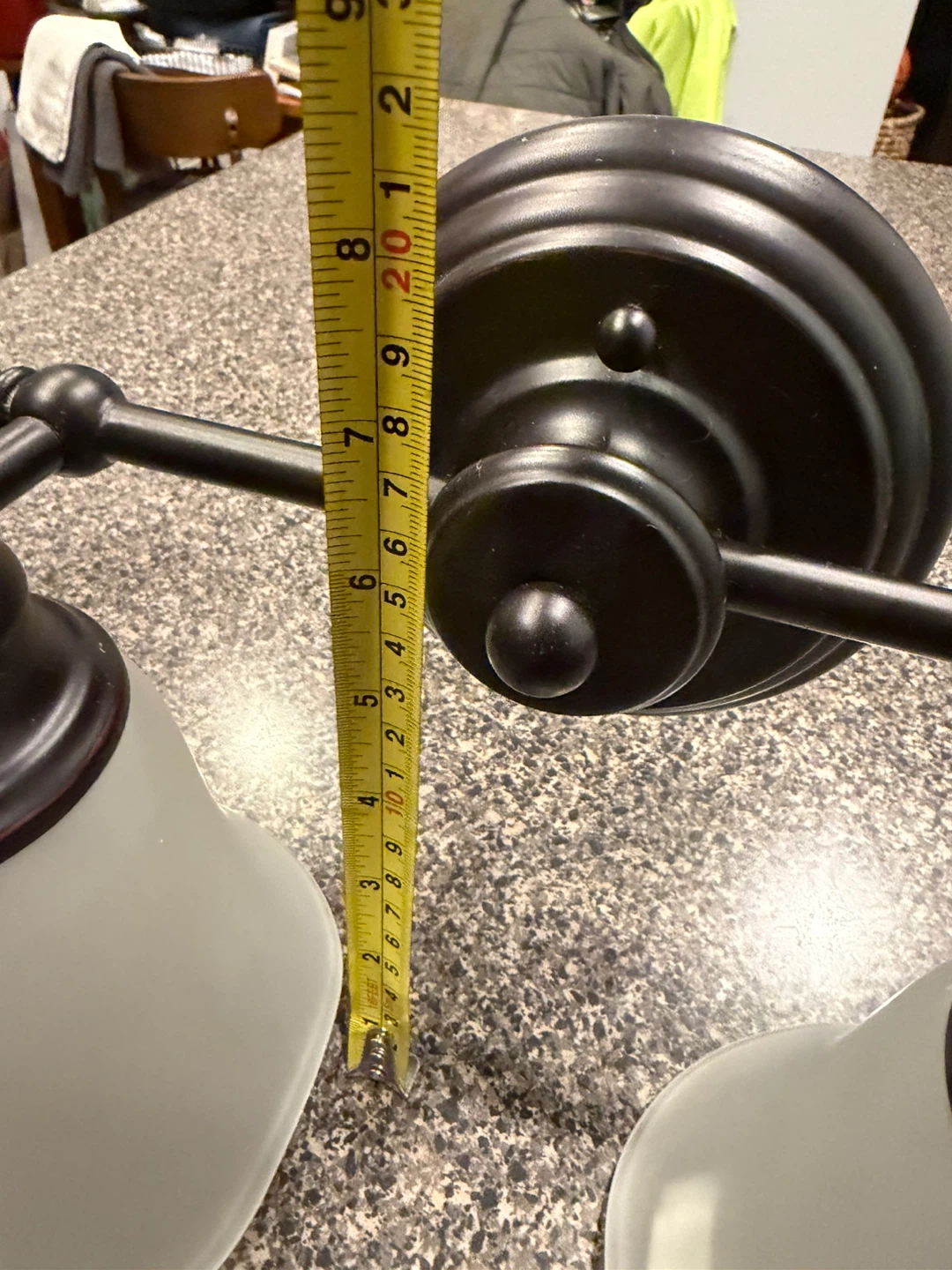 Matte Bronze Double Vanity Light Fixture - photo 3