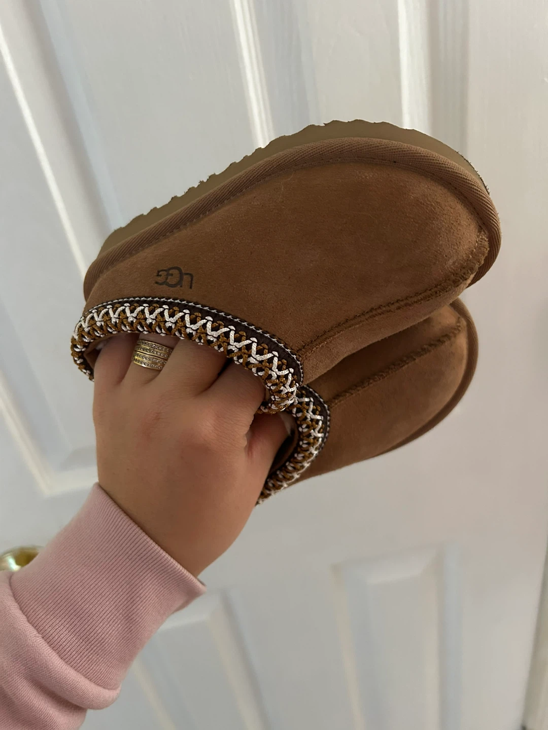 UGG Australia Brown Suede Slippers toddler size 8 - photo 5
