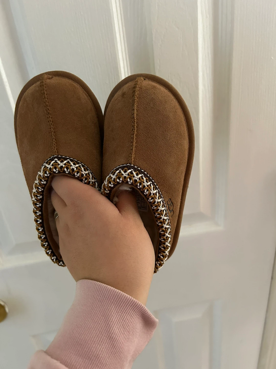 UGG Australia Brown Suede Slippers toddler size 8