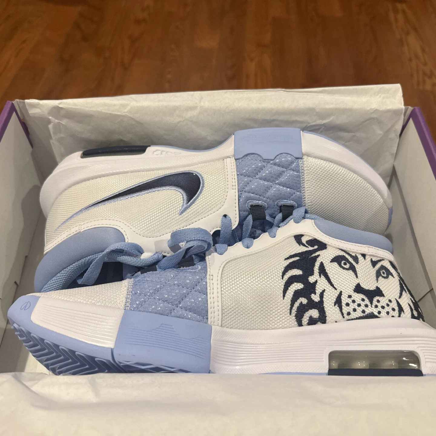 Nike LeBron Witness VIII "Tiger" Basketball Shoes - photo 3