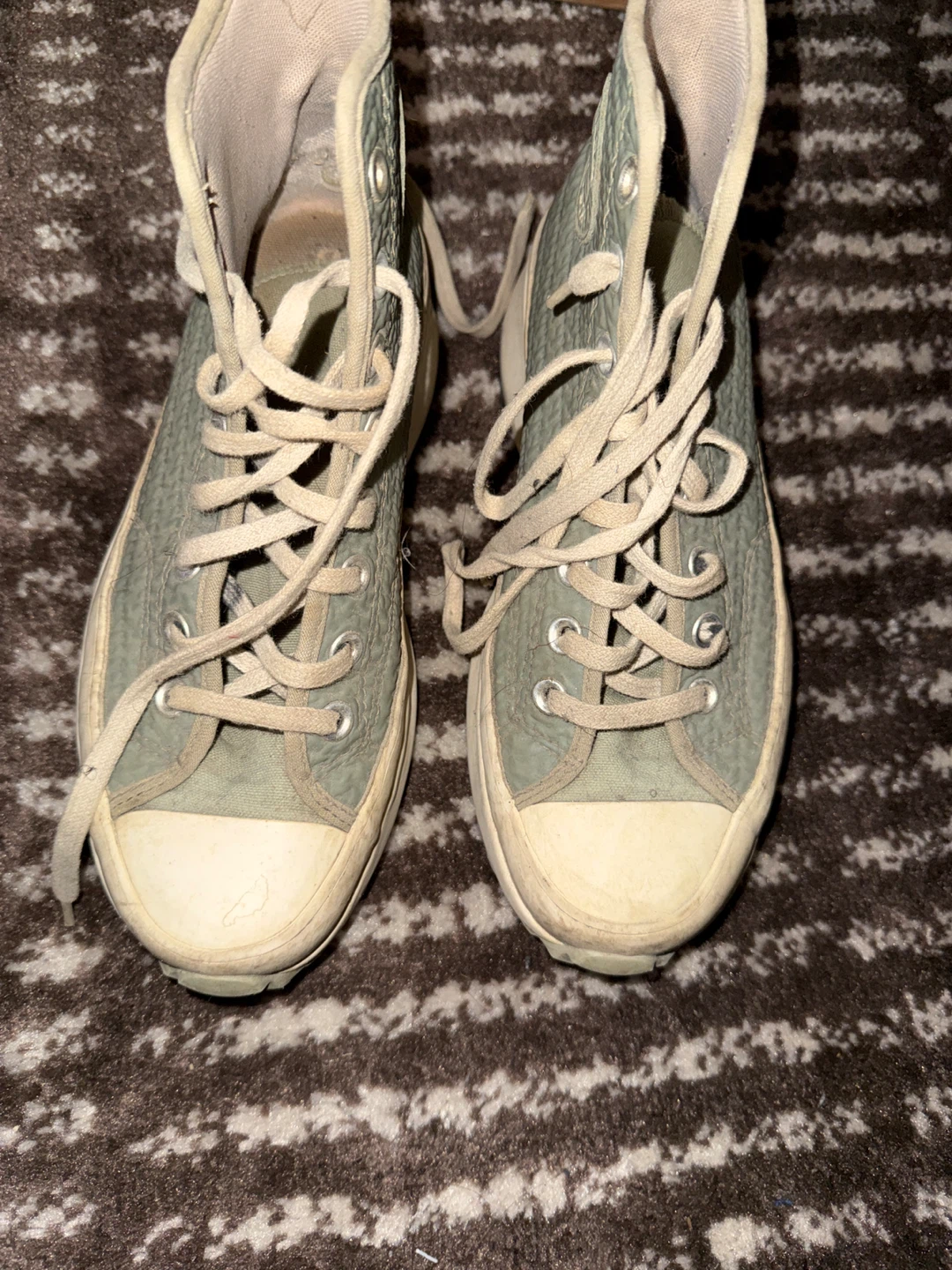 Converse Run Star Hike High Top Sneakers - Olive Green