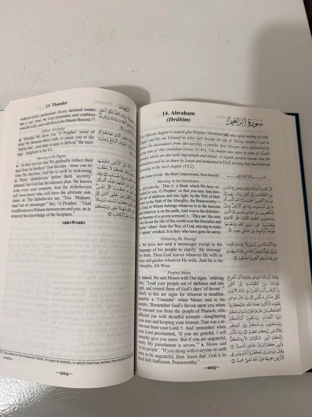 The Clear Quran: A Thematic English Translation