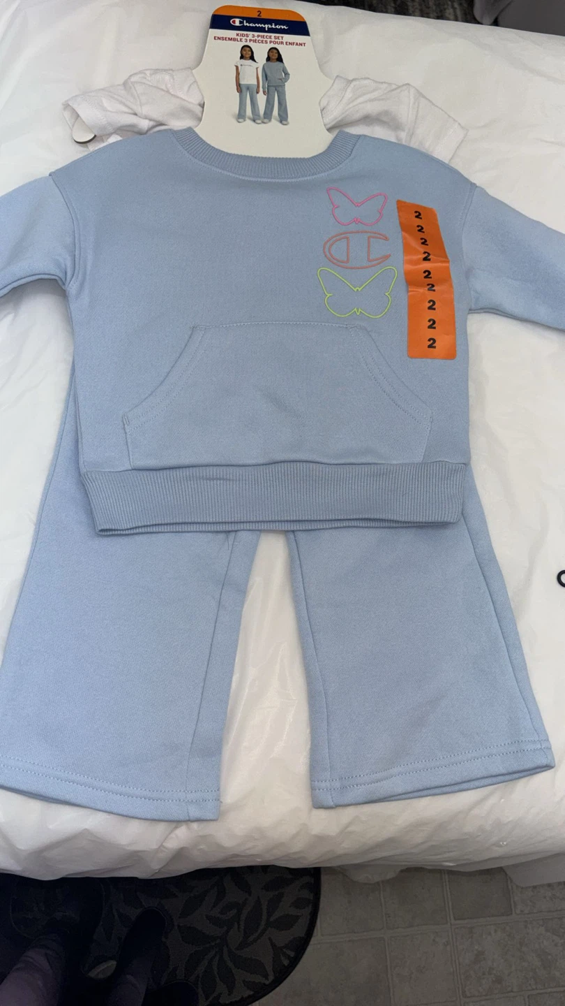 Champion Kids 3-Piece Set Light Blue