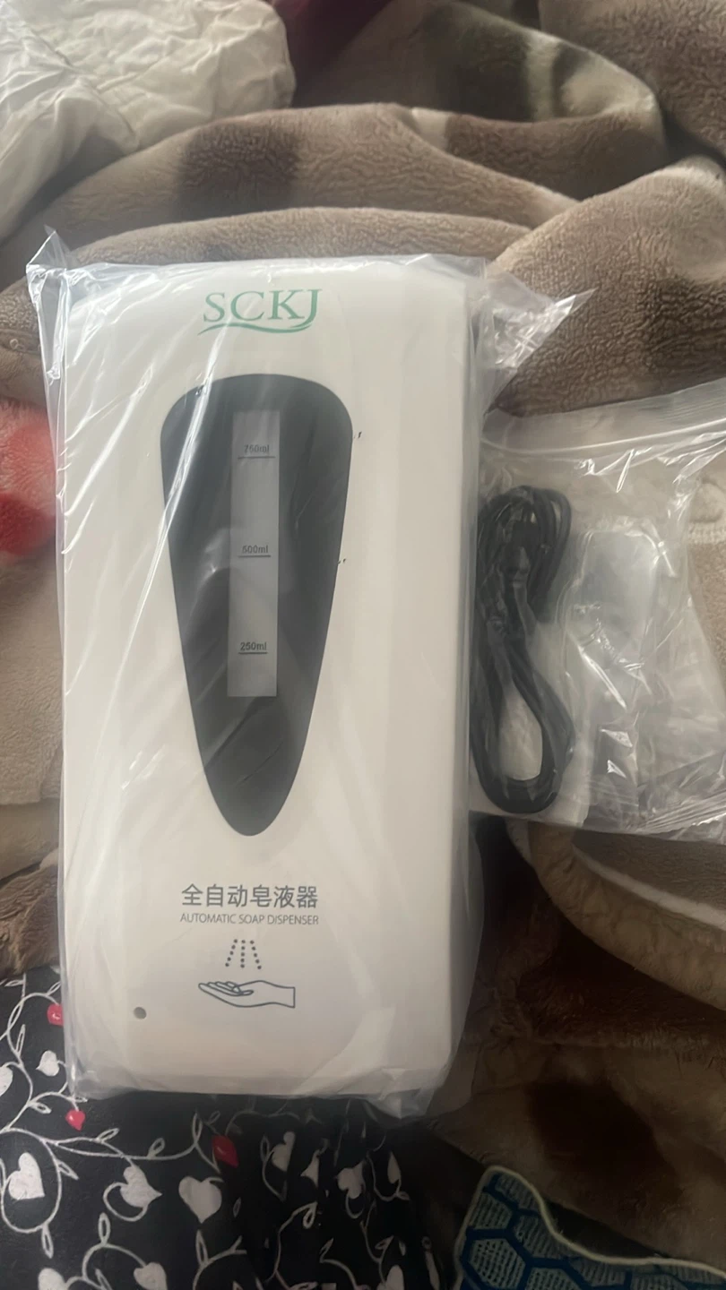 SCKJ Automatic Soap Dispenser - White - photo 2