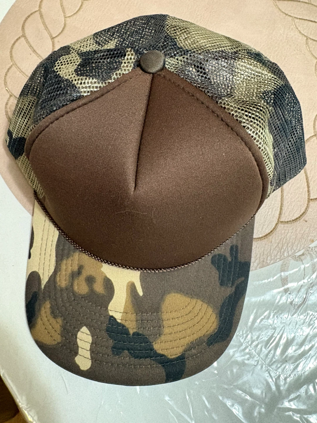 SAN SUN Camo Trucker Hat - One Size Fits All