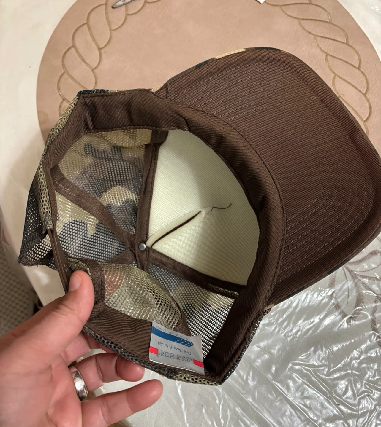 SAN SUN Camo Trucker Hat - One Size Fits All - photo 3