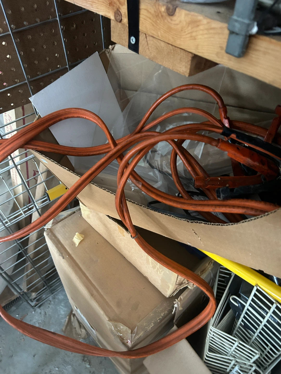 Long Car Booster Cables