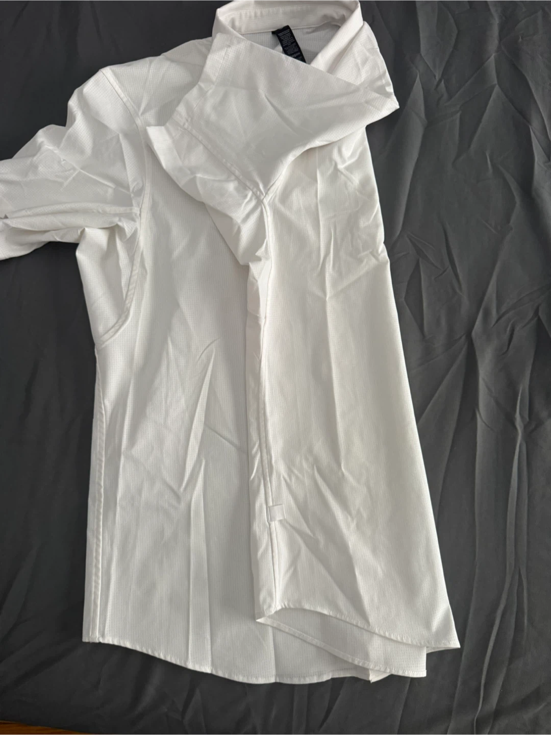 Lululemon Mens XL White Short Sleeve Button Up Shirt - photo 4