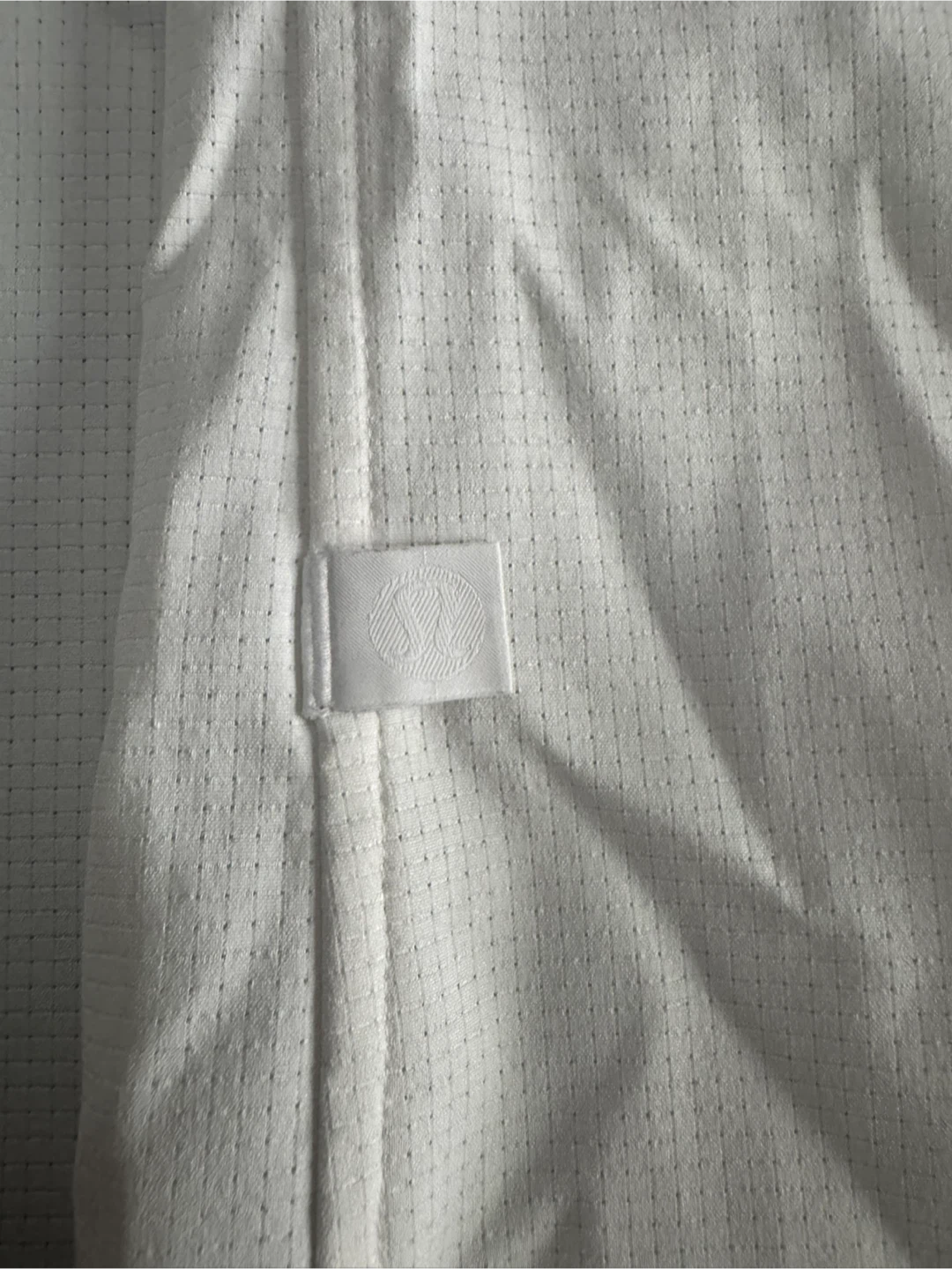 Lululemon Mens XL White Short Sleeve Button Up Shirt - photo 5