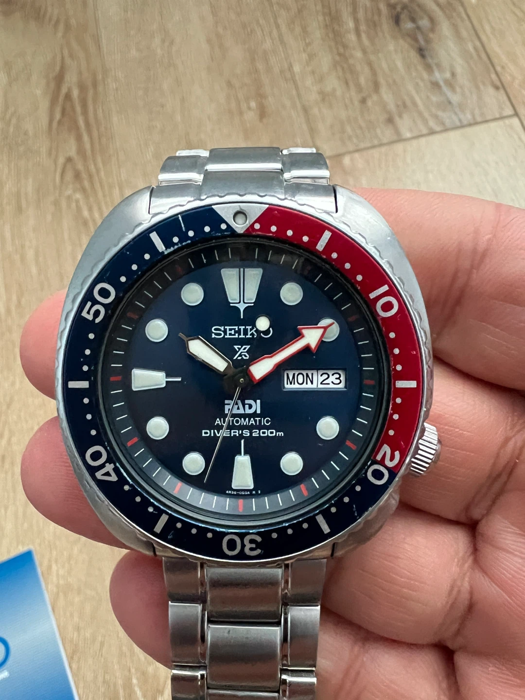 Seiko Turtle SRPA21 PADI Automatic Diver's 200m Watch - photo 4