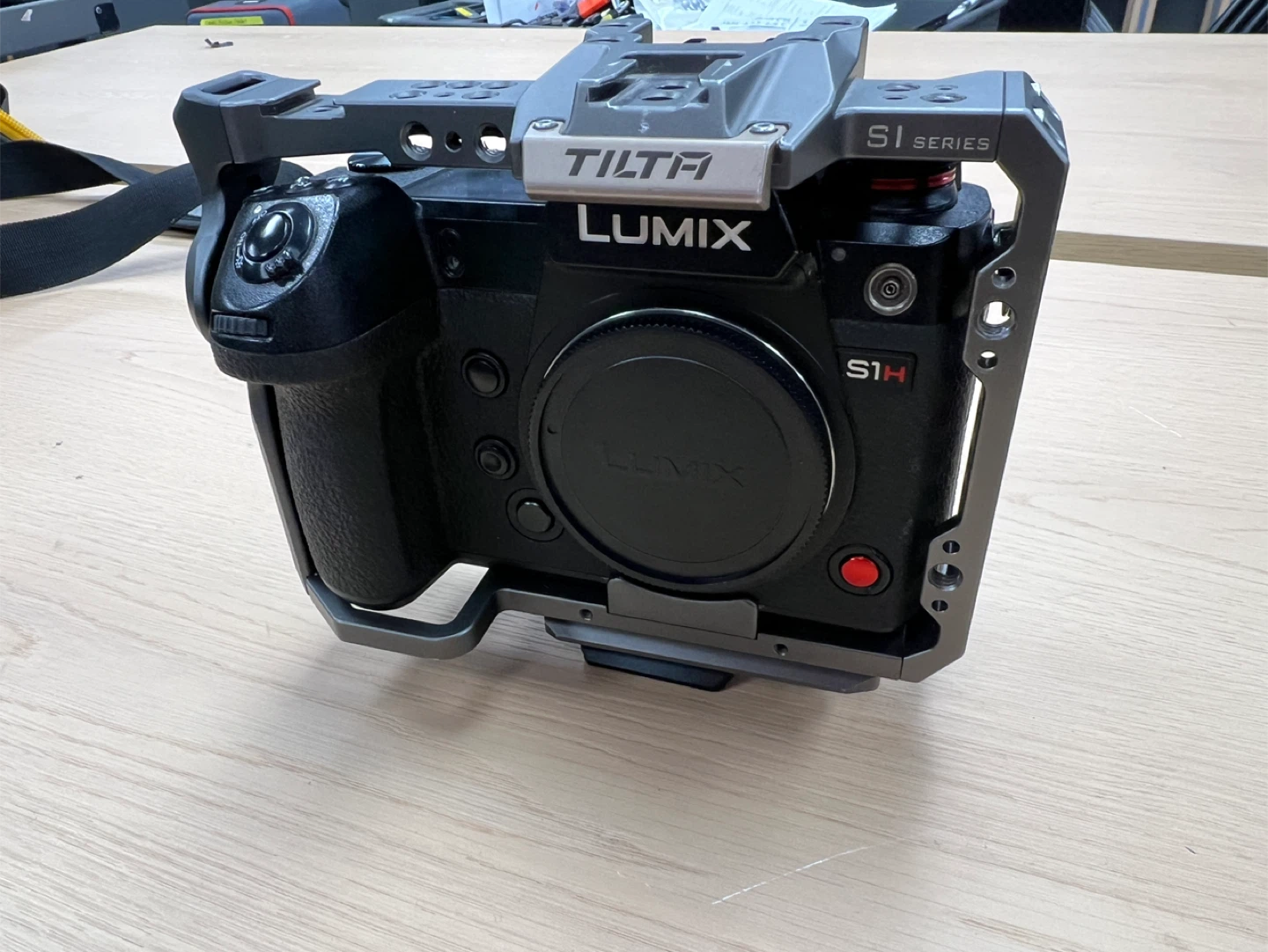 Panasonic Lumix S1H Mirrorless Camera with Tilta Cage