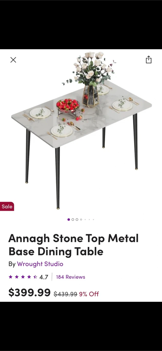 Stone Dining Table