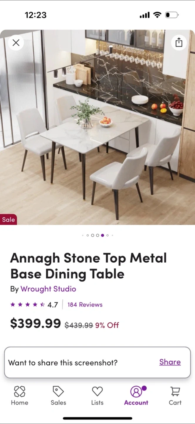 Stone Dining Table - photo 3