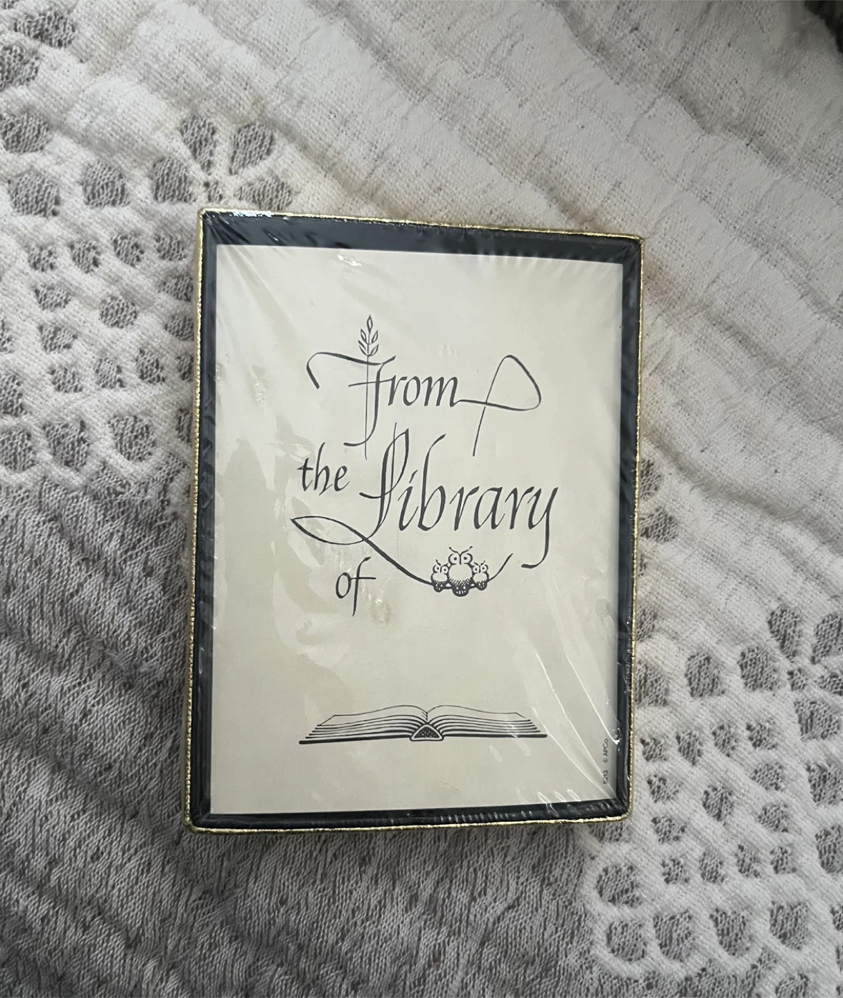 🆕Antioch Bookplates - From the Library of Design