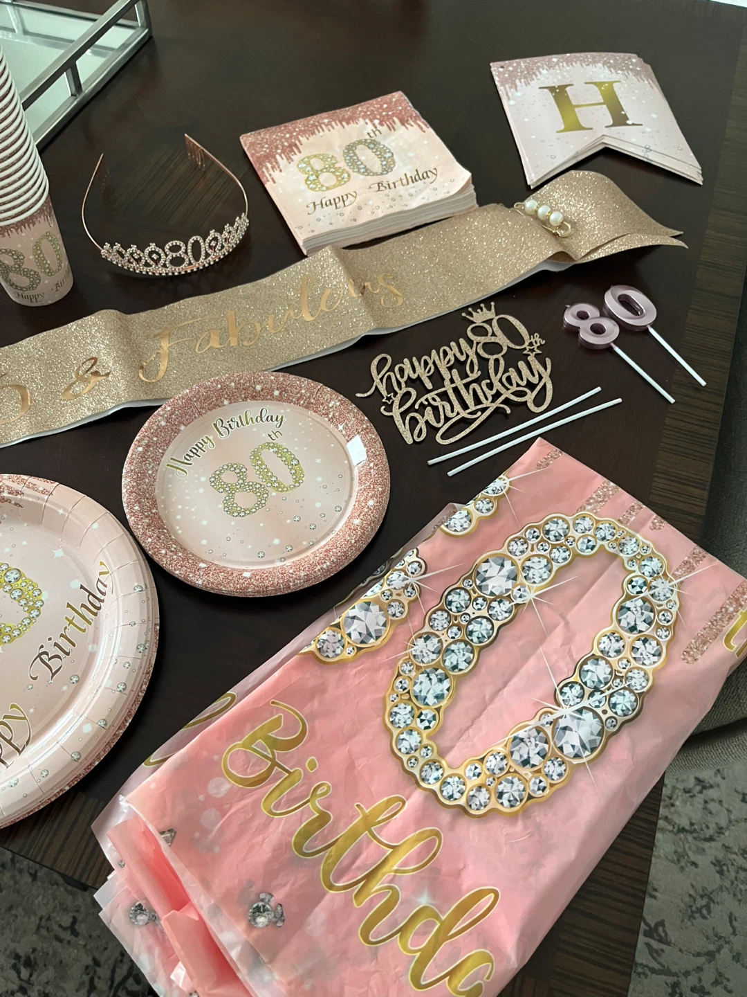 80th birthday supplies - photo 3