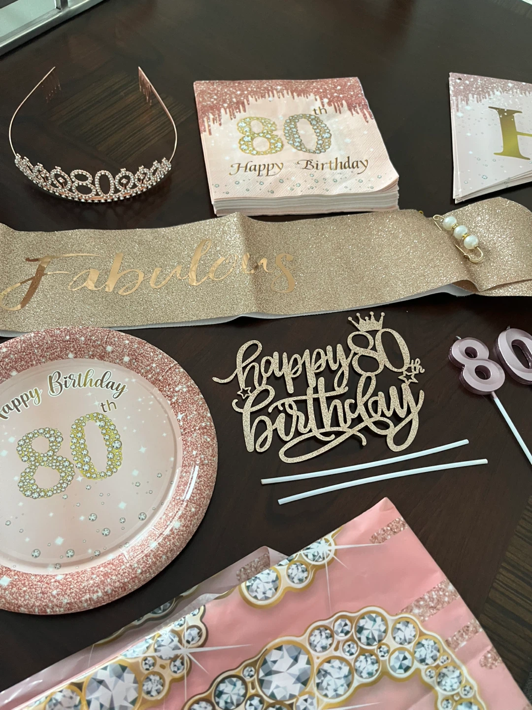 80th birthday supplies - photo 2