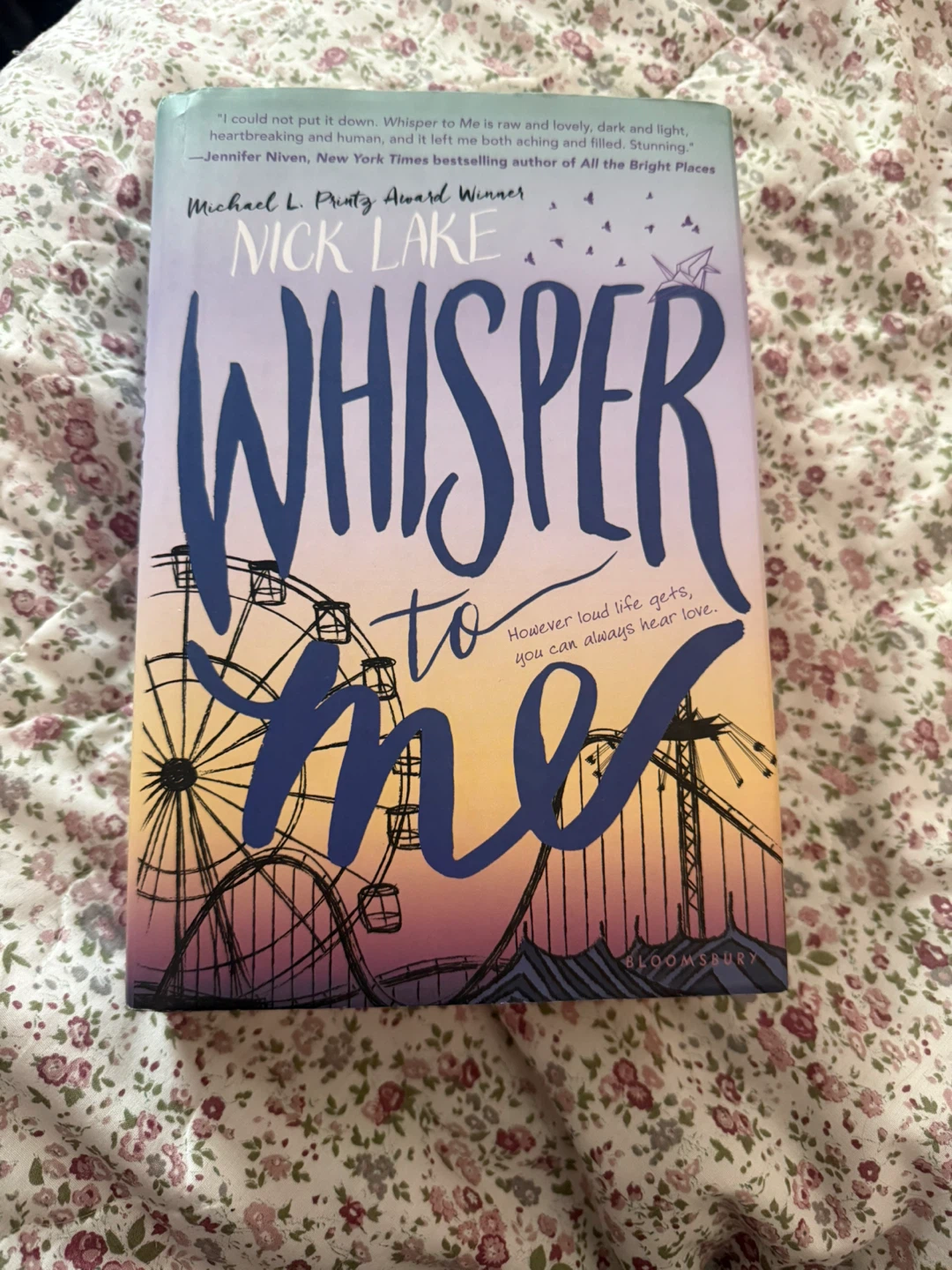 Whisper to Me by Nick Lake Young Adult Novel