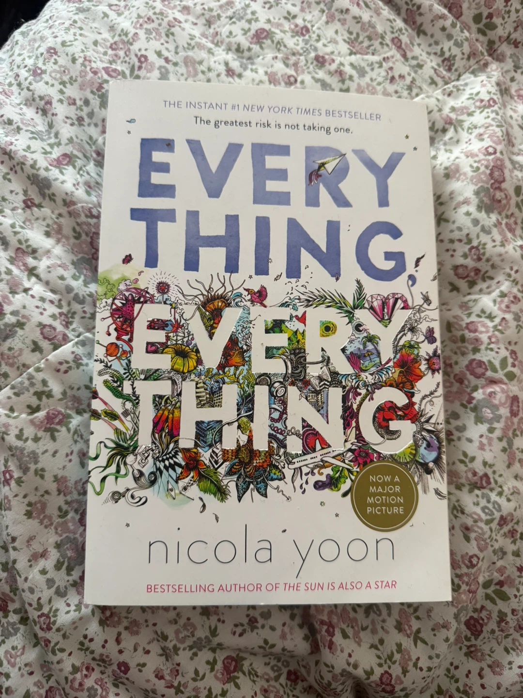 Everything Everything by Nicola Yoon Paperback Book
