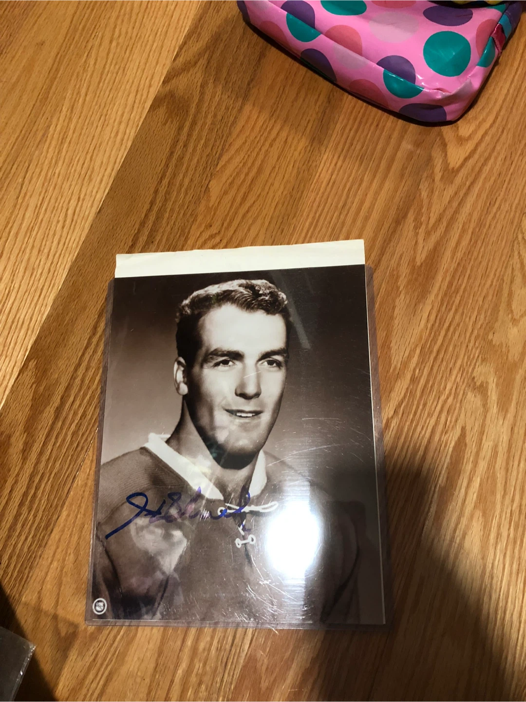 Montreal COA Autos of “Boom Boom” Geoffrion and Henry Richard - photo 2