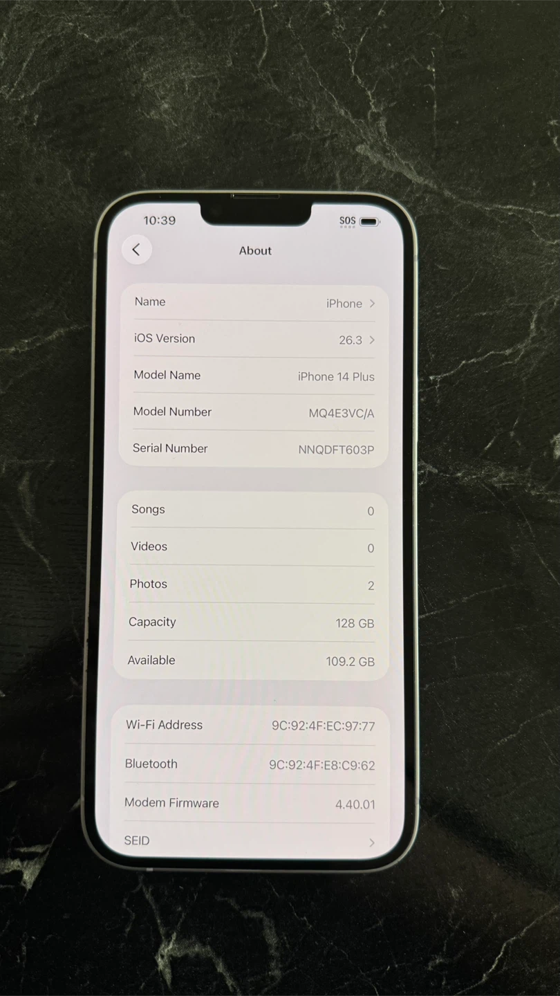 Apple iPhone 14 Plus 128GB Excellent condition - photo 5