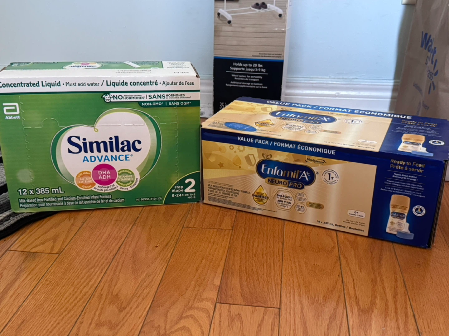 Enfamil and Similac Advance Step 2 Infant Formula (12 x 385 mL)
