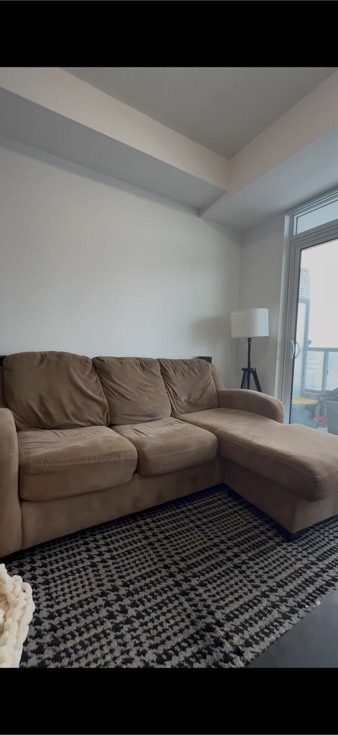 COMFIEST Brown 3 Sectional Sofa
