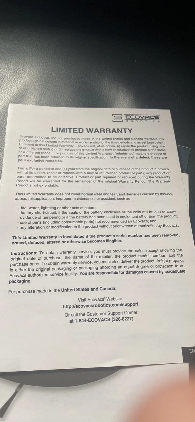 ECOVACS DEEBOT M80 Pro Robot Vacuum - photo 5