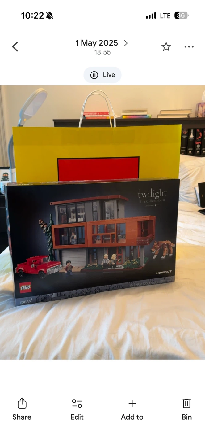 LEGO Ideas Twilight The Cullen House Set - photo 2